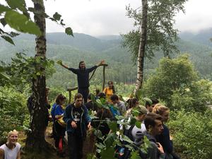 Die Erkundungstour auf dem „Steinway-Trail“ war für alle Teilnehmer  mit viel Spaß verbunden.